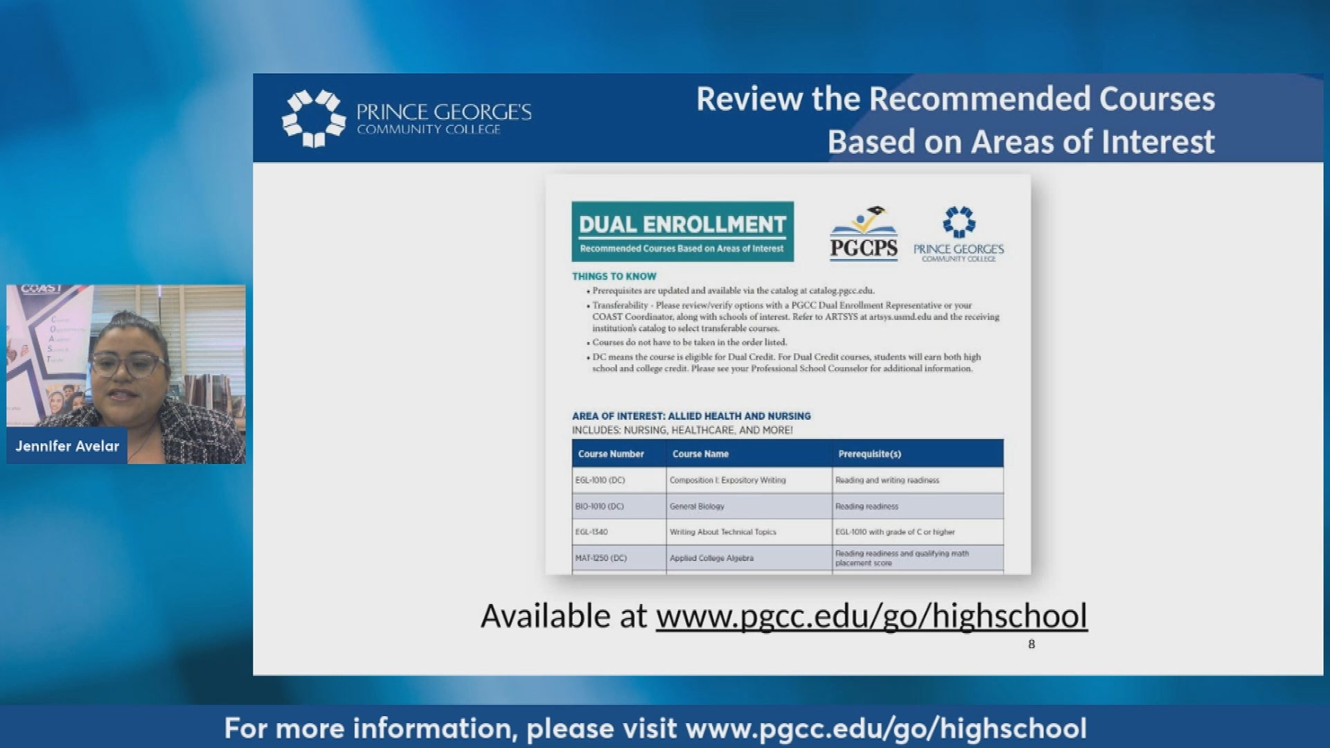 Thumbnail image for Dual Enrollment Info Session Part 2: Summer & Fall 2022